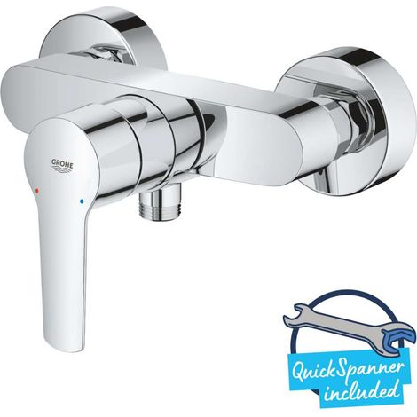 Grohe Miscelatore Muro Elegante Cromo Rubinetto Doccia