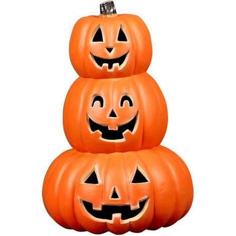 VITATA Décoration Halloween – Lampe Citrouille Lumineuse – Accessoire de Décoration pour Magasins Jardins et Fêtes – Brun jaune (1/3)