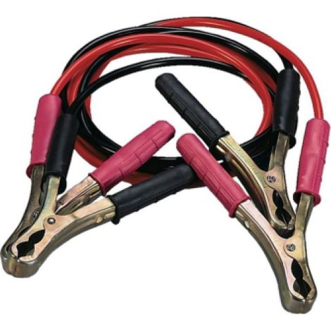 Cavi per Collegamento Batterie Auto 120 Amp. Cavo mt. 2,5 (Ø mm. 10)