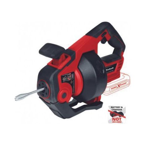 Einhell TE-DA 18/760 Li-Solo Limpiador de Tuberías Rojo