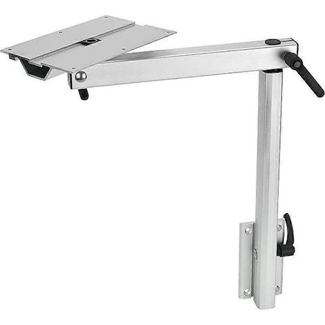 Pieds de table pivotants pour camping-cars et yachts, pieds de table détachables et pliables, pieds de table dissimulés, pieds de table blancs pour camping-cars et bateaux. (1/5)