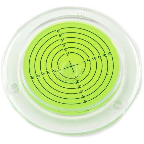 Niveau à bulle rond 100 mm de diamètre