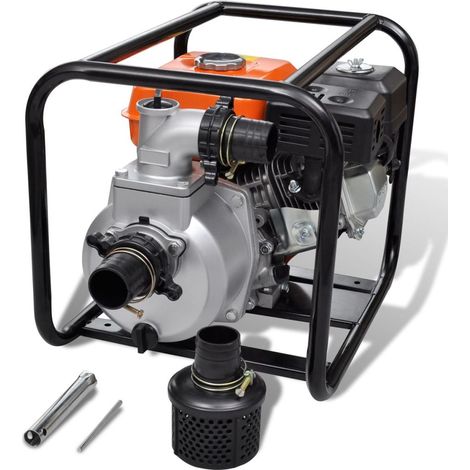 Pompa d'Acqua Motore a Benzina 80 mm Attacco 4800 W vidaXL (1/5)
