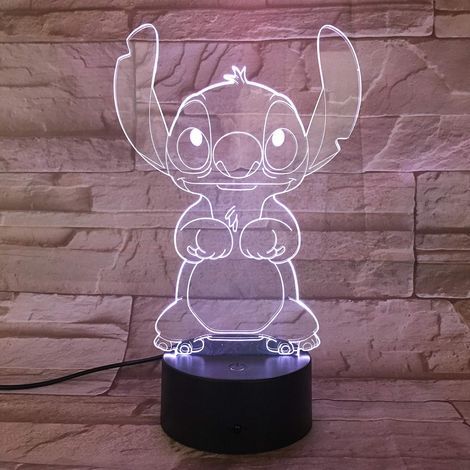 Lampe LED USB pour enfants multicolore à points (1/5)