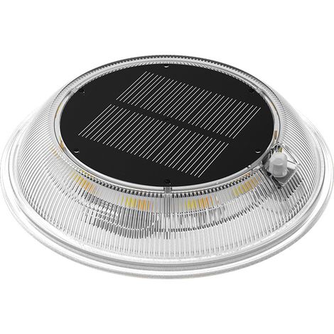Éclairage solaire, Lampes pour allée — 3 modes de couleur, Alimentation solaire, Balises LED étanches pour allée extérieure (1/5)