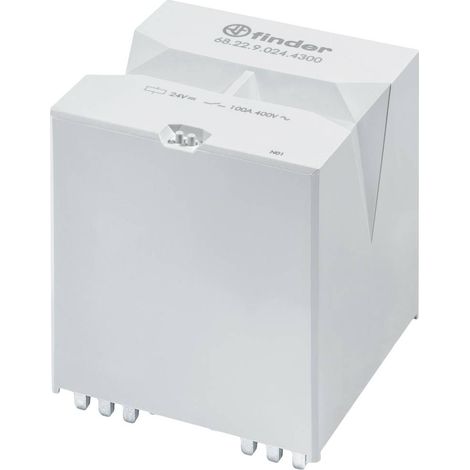 Finder 68.22.9.024.4300 Relè di stampa ad alta potenza 400 V/AC 100 A 2 NA 1 pz.