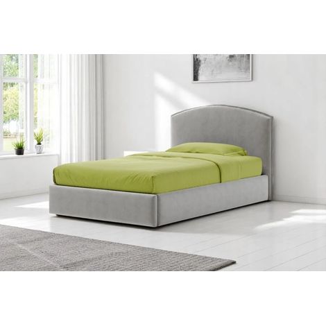letto una piazza e mezza con contenitore "moon" in tessuto perla 120x190 cm (1/4)