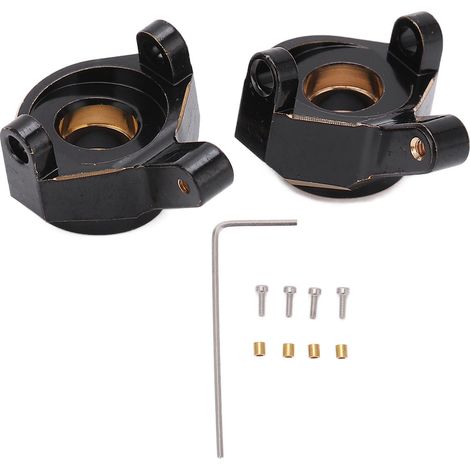 Contrepoids de direction en laiton robuste et stable pour voiture RC Axial 1/24 (1/5)