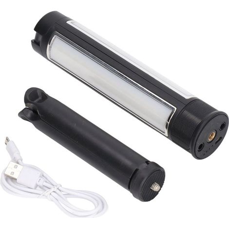Lamp of work LED foldable to three faces with trepied and charging USB, ideal for the photographie in outdoor and the camping (1/5)