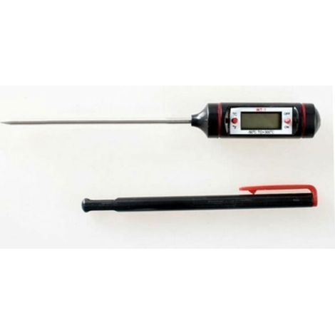 Thermometre De Cuisson - Sonde Acier Inoxydable - Pour Viandes Et Liquides - 18 5 X 2 1 Cm - 1 Unite (1/5)