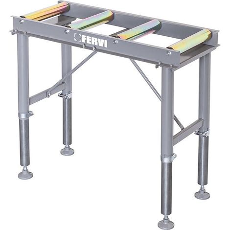 Hohenverstellbarer Rolltisch 1000 x 460 mm Fervi r001/04