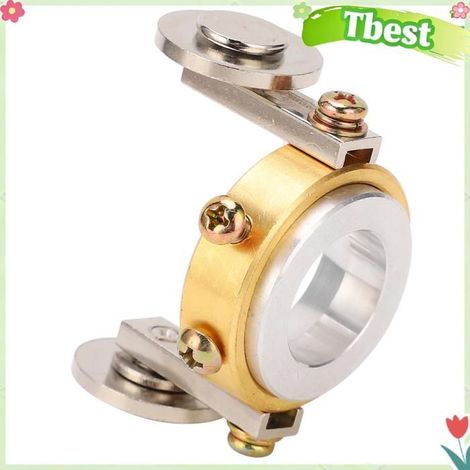 Tbest Roulette Guide de Découpe en Acier Haute Vitesse, Compatible PT31, Réglable 22-45mm (1/4)