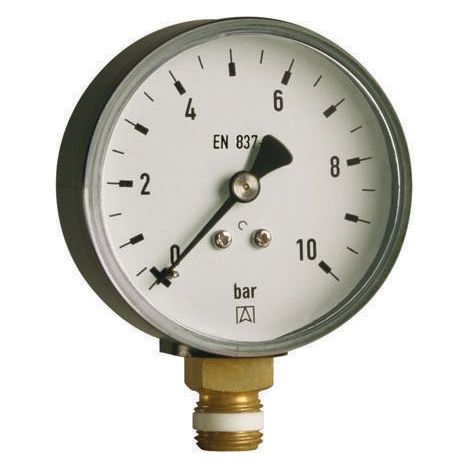 Manometer RF 80, G 1/2Zoll B, radial, 0/16 bar