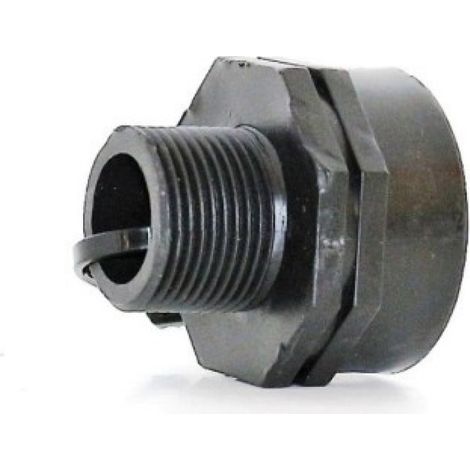 Manguito Riego Reducido H1"-M3/4" Fitting Polipropileno (1/2)