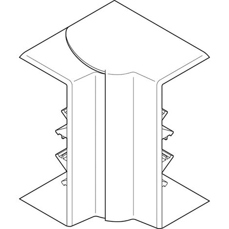 angle intérieur - logix - 190 x 50 - artic - planet wattohm 48018