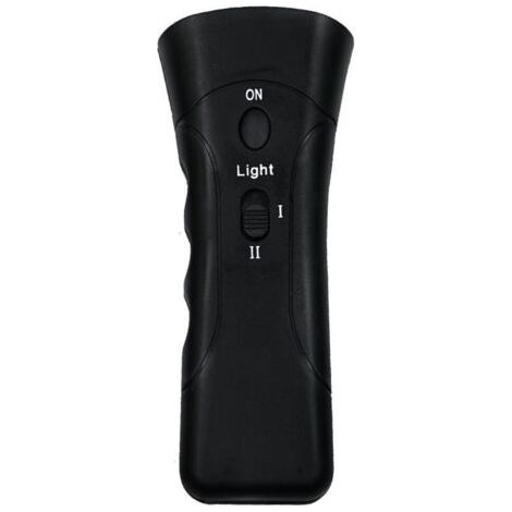 1pc Répulsif ultrasonique pour chiens, bouchon d'écorce à double canal, outil de dressage 3 en 1 avec lampe de poche LED (1/3)