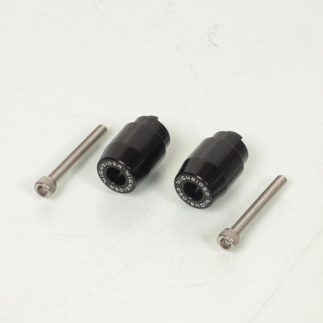 Paar Lenkerenden schwarz Highsider für Motorrad Honda 161-040 Neu (1/5)