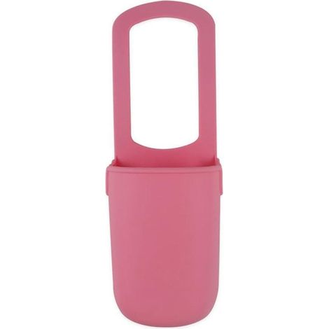Portabotellas para bicicleta，portavasos universal para cochecito，bolsa de almacenamiento de silicona para bebidas para silla de ruedas (1/5)