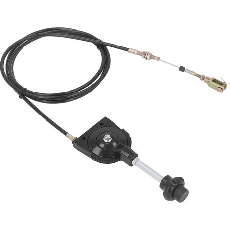 Câble d'accélérateur pour excavatrice EX230, 2,5 mètres, flexible manuel, remplacement de câble de commande de gaz, fil de régulation compatible EX230. (1/5)