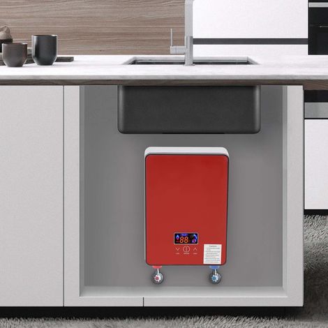 Elektrischer Durchlauferhitzer Warmwasserbereiter mit Dusche Geeignet für Küchen und Badezimmer Druckfest und wasserdicht 6500 W, 220 V (1/5)