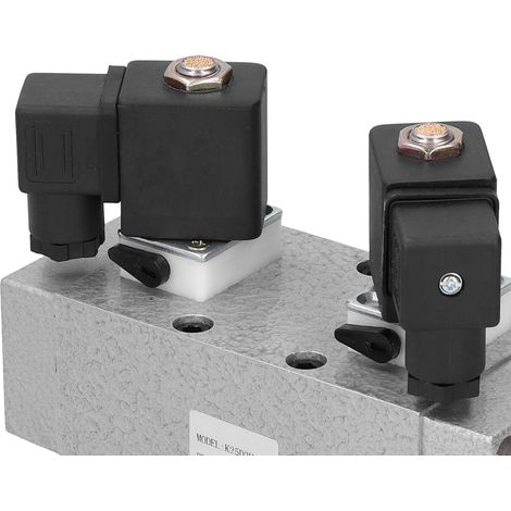 Zwei-Positionen-, Fünf-Wege-Magnetventil, Doppelsteuer-Magnetventil G3/8" K25D2H-10DC24V (1/5)