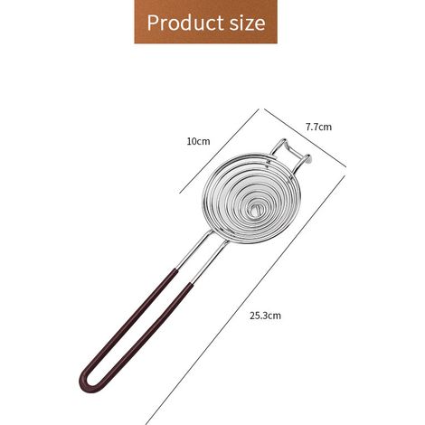 Séparateur de jaune d'œuf en acier inoxydable, séparateur d'œufs, accessoire de cuisine (1/4)