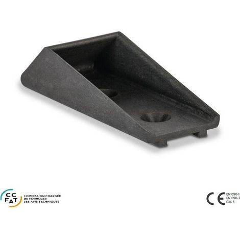 [QUALITE FRANCAISE] - Bloque verre pour rampant (lot de 2 pièces) (1/2)
