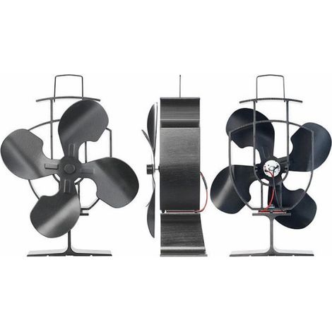 Ventilateur-répartiteur thermoélectrique pour poêle 60 - 350 °C (1/5)