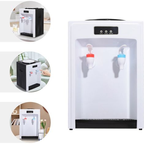 Dispensador de bebidas frías de 4,5-18,9 litros. Dispensador eléctrico de agua caliente. Dispensador de agua para oficina. Dispensador de agua caliente y fría para uso doméstico. (1/5)