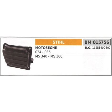 Marmitta STIHL motosega 034 036 MS 340 360 015756