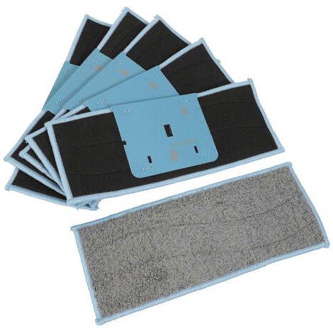 NALOOKAMIC Lot de 6 lingettes de nettoyage humides lavables de rechange compatibles avec iRobot Braava Jet M6 (1/4)