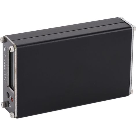 Trasmettitore FM da 0,5 W, portata di 2 km, da 76 a 108 MHz, segnale audio a onde corte, autoradio. (1/5)