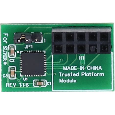 Module de sécurité 10 broches interface SPI carte chiffrement à distance pour SuperMicro (1/5)