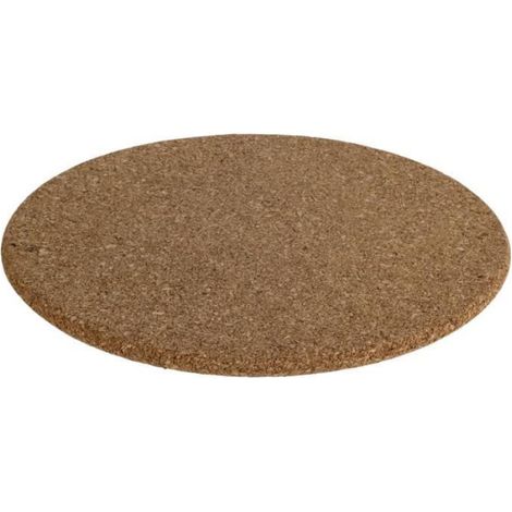 Sous-Plat - Liège Naturel - Diamètre 26 cm - Pour Protection Thermique Plans De Travail Et Tables - 1 Pièce (1/4)