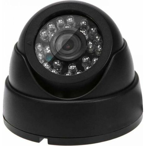Caméra de surveillance HD 1080P – Vision nocturne infrarouge – Alimentation DC12V – Pour sécurité intérieure/extérieure-Crezuo (1/4)