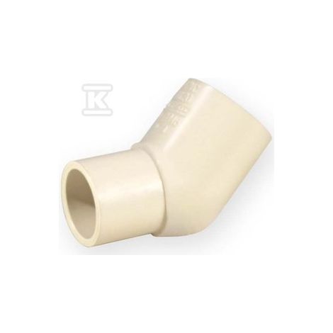 Coude à mamelon 45ST KW/KZ 3/4" PVC-C