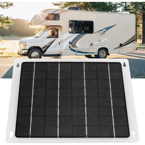 Zubehör für Wohnmobile: 12V 20W polykristallines Silizium-Solarpanel, zwei USB-Ladeanschlüsse, OBD-Anschlusskabel zum Laden von Wohnmobilen und Autos (ohne Batteriespeicherfunktion). (1/5)