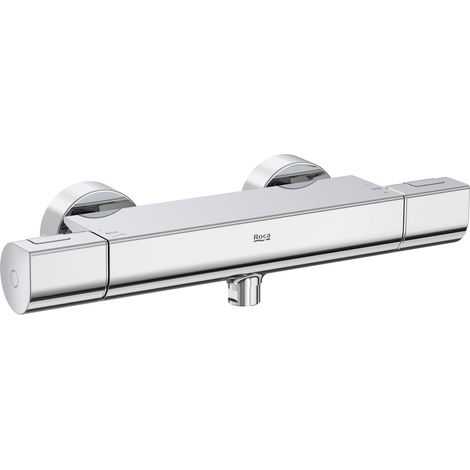 Grifo termostático exterior para ducha ROUND T-1000 - ROCA Color: Cromado