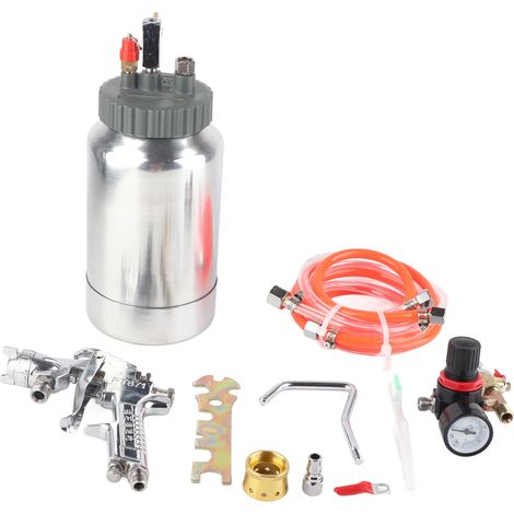 Pistolet de peinture 2L grande capacité réservoir de pression pulvérisateur de latex pour pulvérisation commerciale grand volume (1/5)