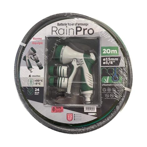 Tubo da giardino rain-irrigation rain pro 15 mm 20 m anti UV anti alghe