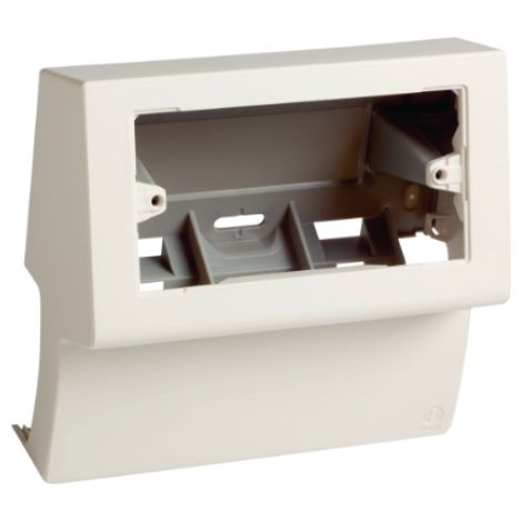 Scatola porta apparecchi universale 4-3 moduli linea tcn bianco scni 4-3 w b03587 (1/2)