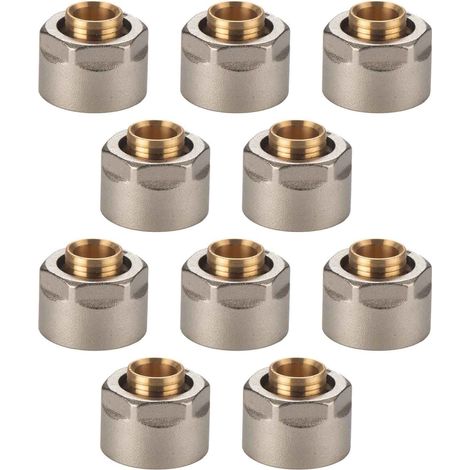 Klemmverschraubung 20 x 2 mm 3/4 Zoll Eurokonus Universal, 10 Stück