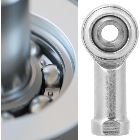 10 Stück Wälzlagerstahl, Innengewinde rechts/links, Stangengelenklager (M4) (1/5)
