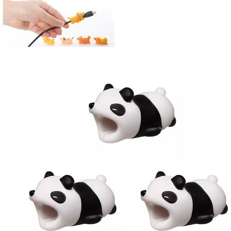 (C)3 Pcs Animal Cable Protectors, Animal Cable Protector, for USB Charging Cable Breakage Protection, Compatible with Iphone, Android (1/5)