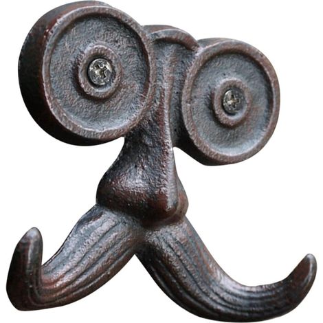 Mural Fonte Forme Barbe Vintage Porte Manteau Mural D (1/5)