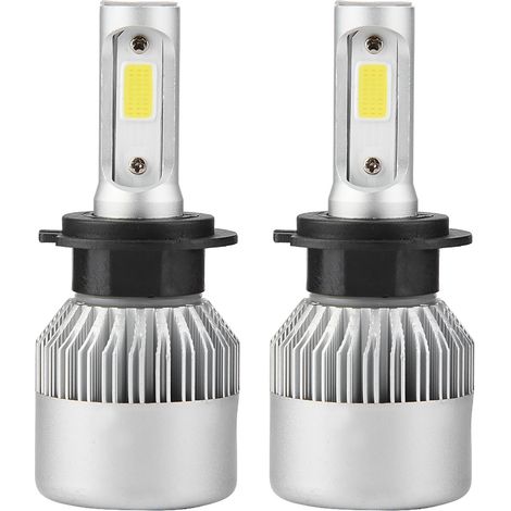 Ampoules de Phare LED 9-32V 6000K - Réponse Rapide, Durée de Vie 50 000h, Haute Visibilité pour Voiture