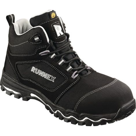 Bottes de sécurité LightStar 5323 Taille 44 noir/blanc/gris S3 SRC ESD RUNNEX