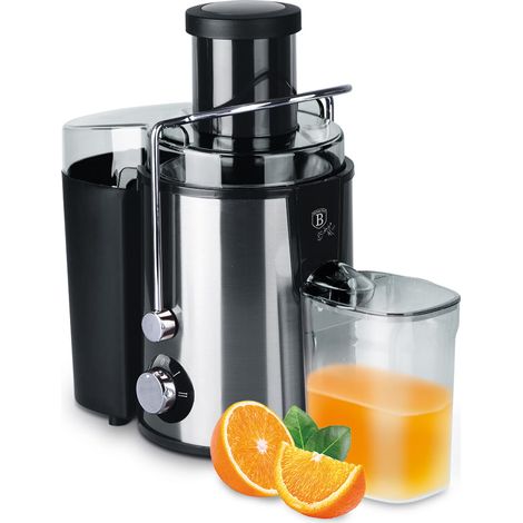 Estrattore di succo 500W BERLINGER HAUS Nero Argento BH-9487 (1/4)