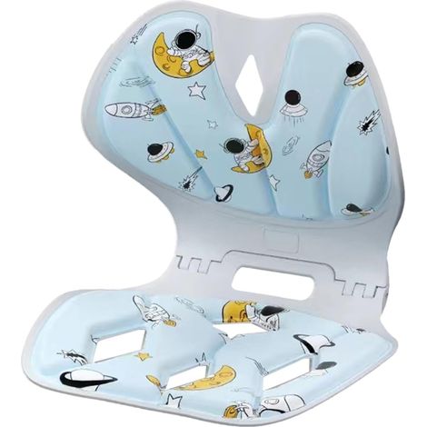 Fauteuil correcteur de ergonomique Chaise pliante de soutien de la taille Support pliable pour la taille et le dos pour la maison, l'école et les salles d'étude Coussin lisseur de (1/5)