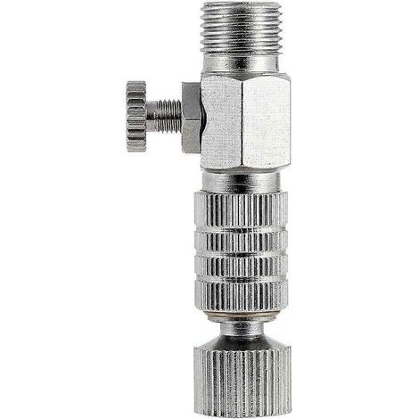 Accessoires pour aérographes : Raccord pour aérographe (déconnexion), Contrôle du débit d'air (1/5)